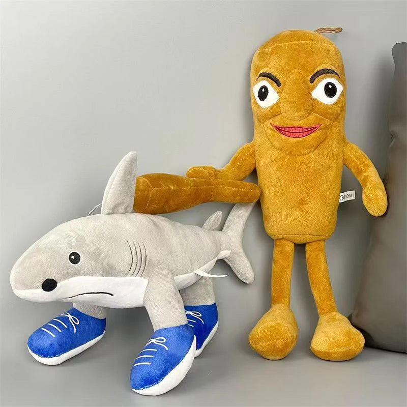 Nouveau Tungtungtung Sahur Tralala Peluche Animaux Telalaero Telala SHARK Anime Peluche Peluches Peluches Poupées En Peluche Jouets Cadeaux