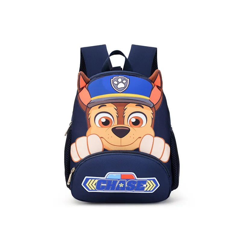 Paw Patrols Anime Chase Schoolbag Skye Kawaii Cute Nylon Backpack Boy Girl Comfort Leisure Shoulders Bags Knapsack Surprise Gift