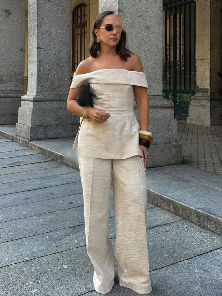 Élégant ensemble femme 2 pièces