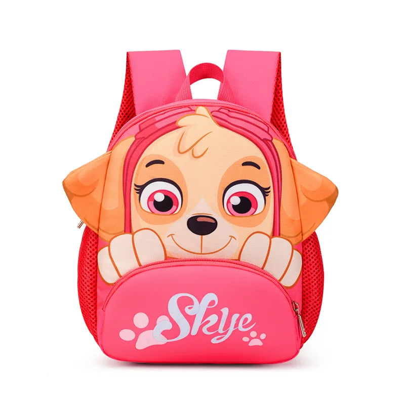 Paw Patrols Anime Chase Schoolbag Skye Kawaii Cute Nylon Backpack Boy Girl Comfort Leisure Shoulders Bags Knapsack Surprise Gift
