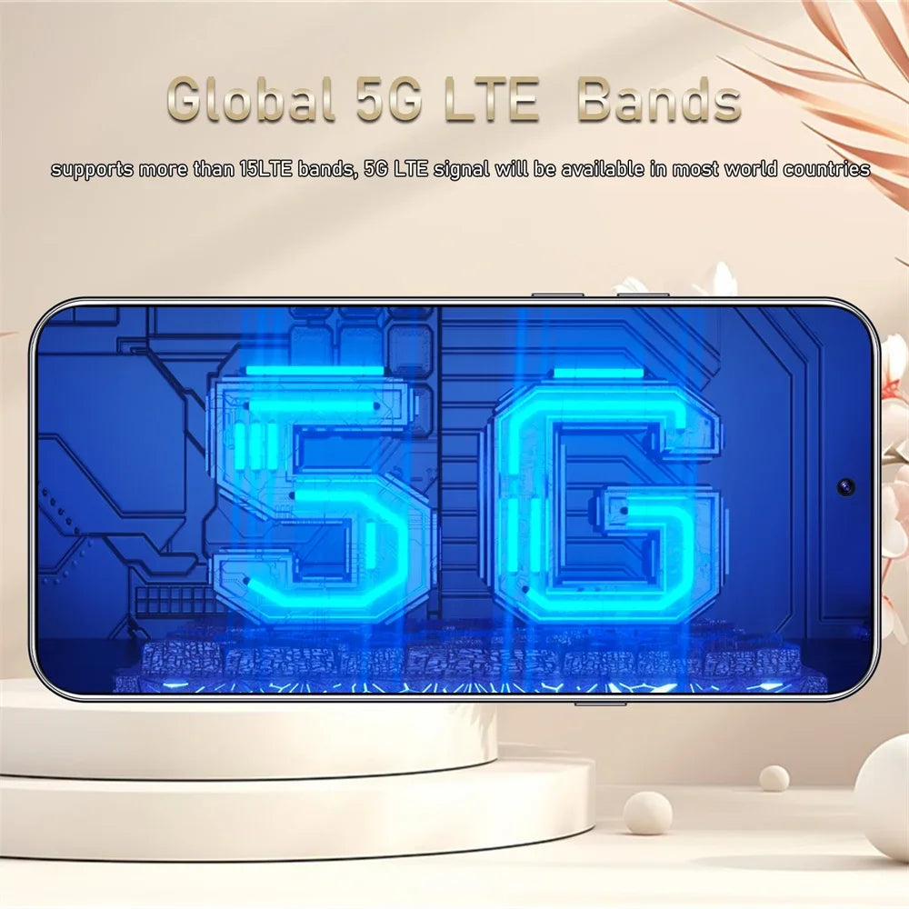 NEW HOT Mobile Phones S26 Ultra Smartphone Android 5G Cell Phone 16GB 1TB 7800mAh Octa Core Face Unlock Dual SIM GSM 7.3 Inch HD Android 15