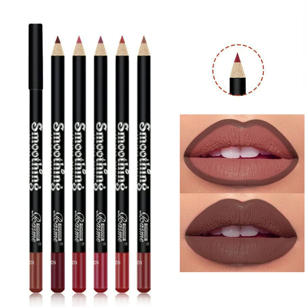 Crayon Contour Lèvres Waterproof Longue Tenue – 6 Teintes | L'atelier de Candice