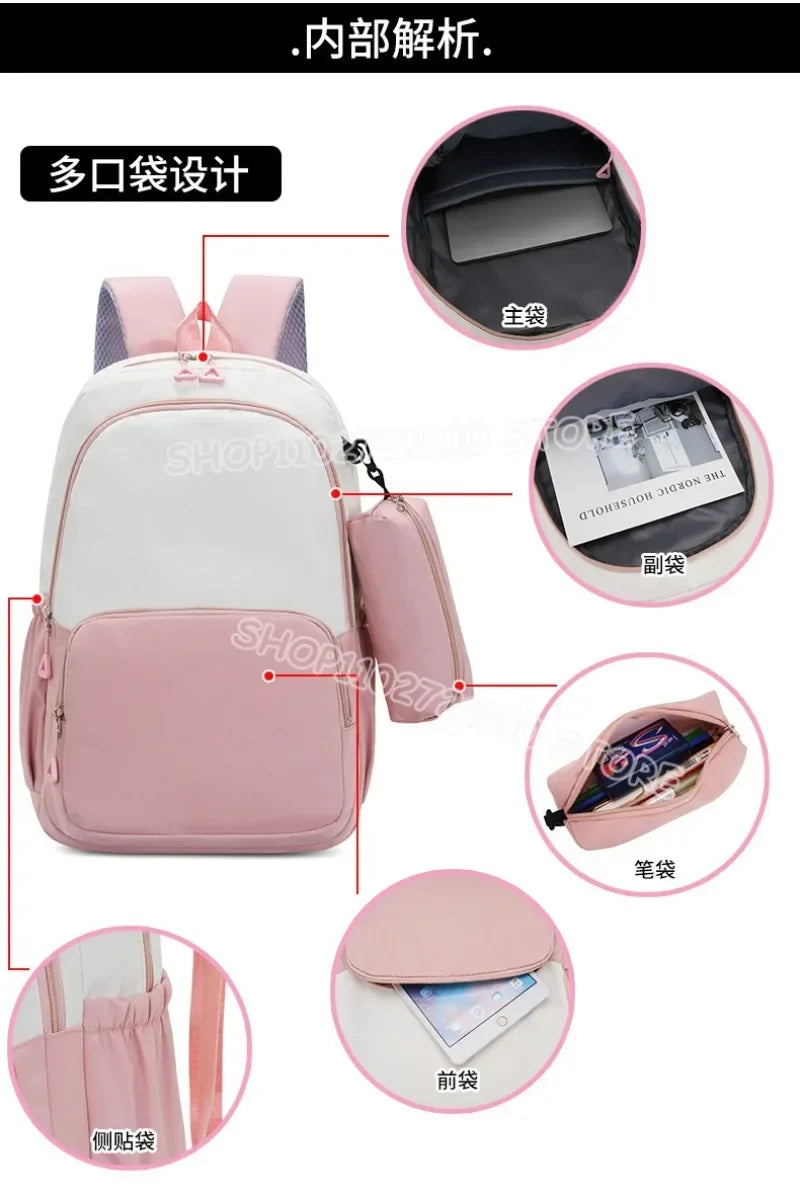 Sac à Dos Paw Patrol Fille – Grande Capacité + Trousse | L'atelier de Candice