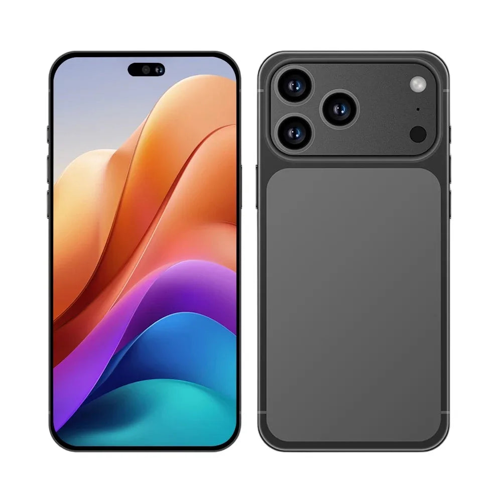 2026 Version mondiale I17 Promax Pro 4G 5G Double carte Double système de veille Original Intelligent 7.3inch 8000mAh Batterie Arrivée