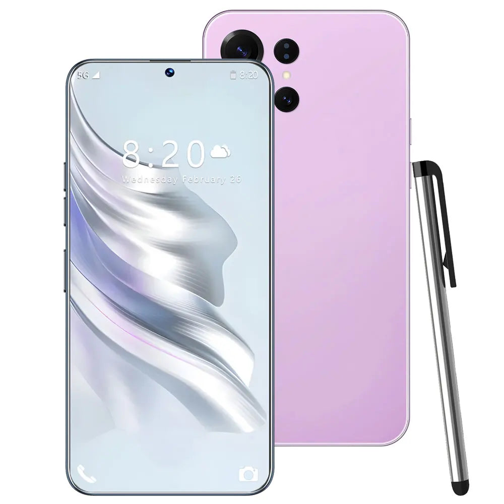 NEW HOT Mobile Phones S26 Ultra Smartphone Android 5G Cell Phone 16GB 1TB 7800mAh Octa Core Face Unlock Dual SIM GSM 7.3 Inch HD Android 15