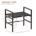 VickyHome Carbon Steel Thickened Retractable Kitchen Shelf Microwave Rack Oven Rack Rice Cooker Rack Storage Household 2/3 Layer