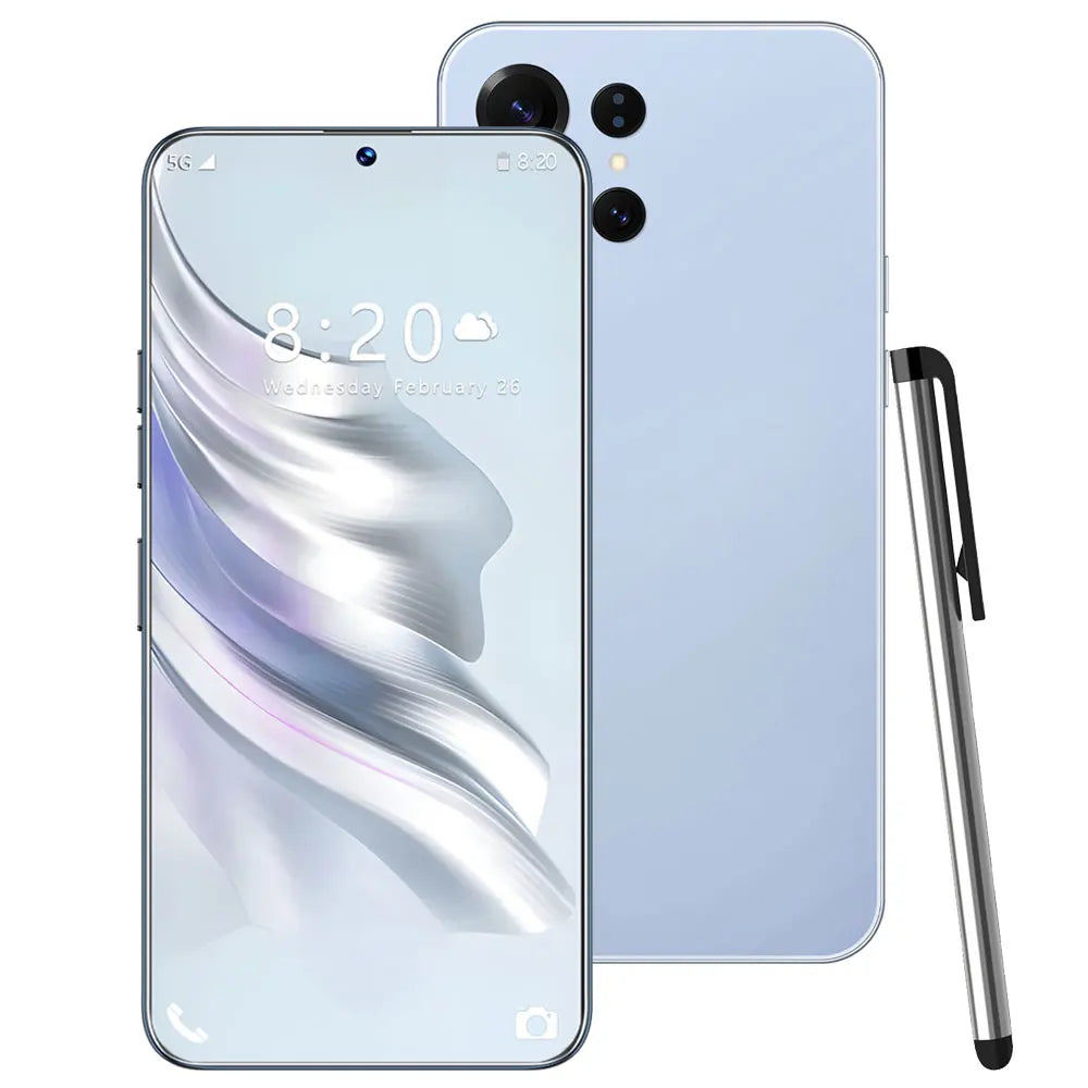 NEW HOT Mobile Phones S26 Ultra Smartphone Android 5G Cell Phone 16GB 1TB 7800mAh Octa Core Face Unlock Dual SIM GSM 7.3 Inch HD Android 15
