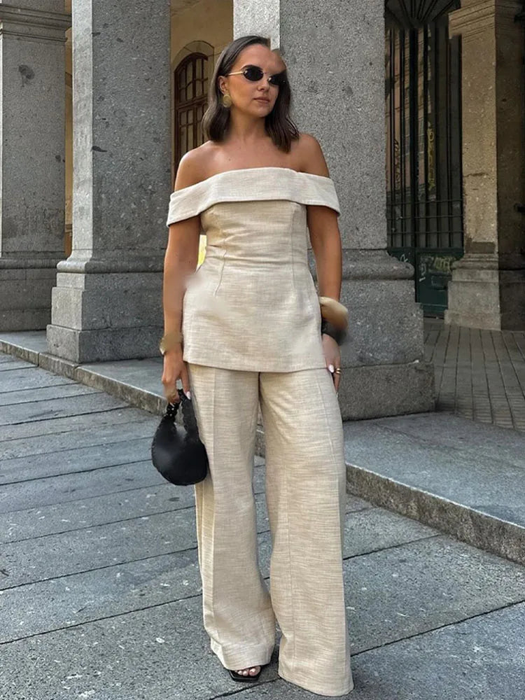 Élégant ensemble femme 2 pièces