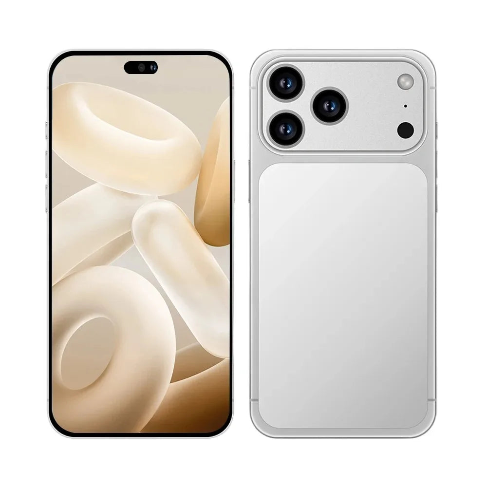 2026 Version mondiale I17 Promax Pro 4G 5G Double carte Double système de veille Original Intelligent 7.3inch 8000mAh Batterie Arrivée