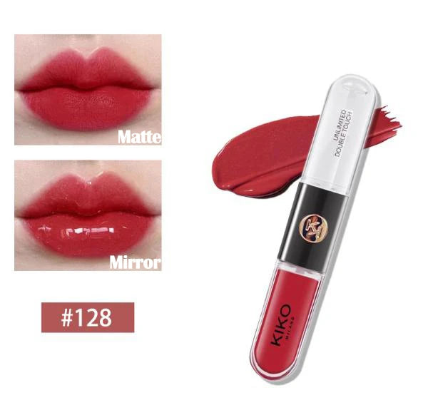 KIKO 3D Liquid Lip Glaze Transparent Lip Gloss Mirror Lipstick Nourishing Glossy Full Lips Not Fading Milk Tea Bean Paste Makeup