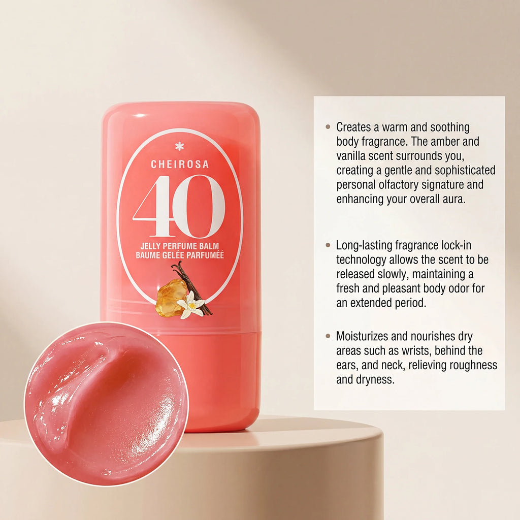 Baume Parfum Solide Jelly – Longue Tenue & Fruité | L'atelier de Candice
